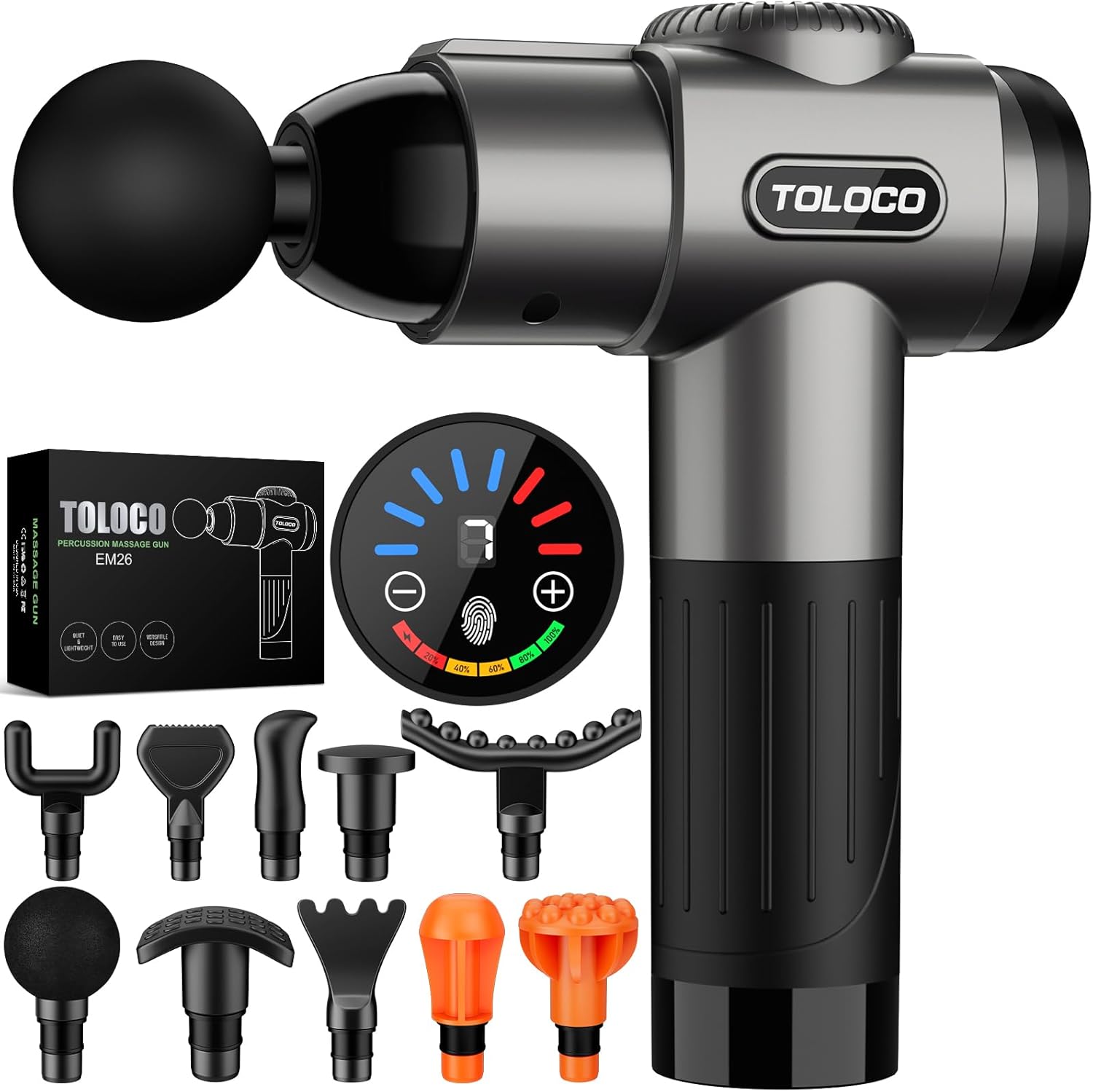 TOLOCO Pistolet do masażu - zdjęcie 1